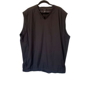 Nike Golf Men's Black Sleeveless Windbreaker Vest Size XL